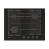 Haier HAVG5BF4S2B/1 Series 2 60cm Gas on Glass Hob Black Glass