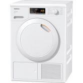 Miele TEA225WP Freestanding Heat Pump Tumble Dryer, 7kg Load White
