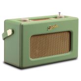 ROBERTS Revival RD70 DAB/DAB+/FM Bluetooth Digital Radio with Alarm, Leaf Green