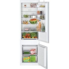 Bosch KIV87NSF0G, Built-in fridge-freezer with freezer at bottom