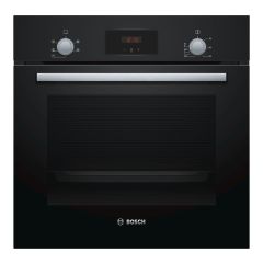 Bosch HHF113BA0B Built In Electric Single Oven Black