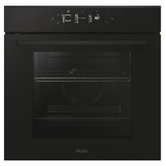 Haier H6ID25G3HTB1 78L Single Oven, 25F + Wifi, Steam Clean Black