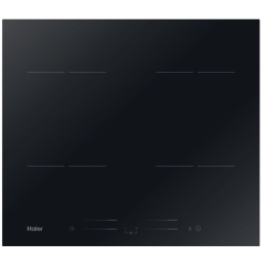 Haier HAISJ64MC 60Cm 4 Zone Induction, Wifi, Multi Slide Control Black
