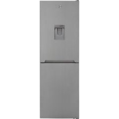 Hoover HOCV1T618EWXK 60Cm Frost Free Fridge Freezer In Silver With Drinks Dispenser Silver 