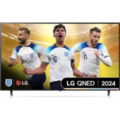 LG 43QNED80T6A QNED80 43" 4K Smart TV, 2024 Black