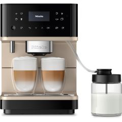 Miele CM6360 Obsidian Black Clean Steel Metallic Coffee Machine 