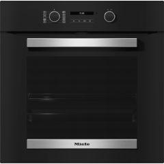 Miele H2465BP 60Cm Pyrolitic Fan Oven Black