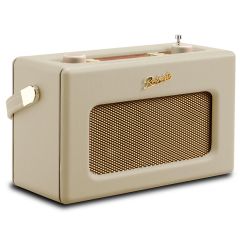 ROBERTS Revival RD70 DAB/DAB+/FM Bluetooth Digital Radio with Alarm, Pastel Cream